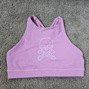 EUC Lululemon X Soul Cycle Skull Sports Bra